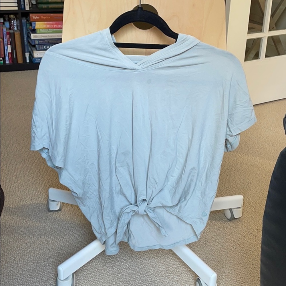 Short sleeve hoodie Lululemon